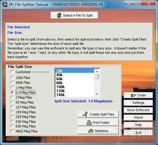 File Splitter Deluxe,File Splitter Deluxe下载,File Splitter Deluxe官方下载
