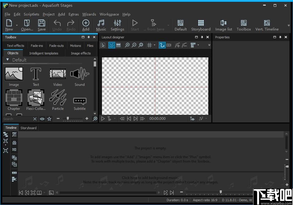 AquaSoft Stages下载,视频制作,媒体制作