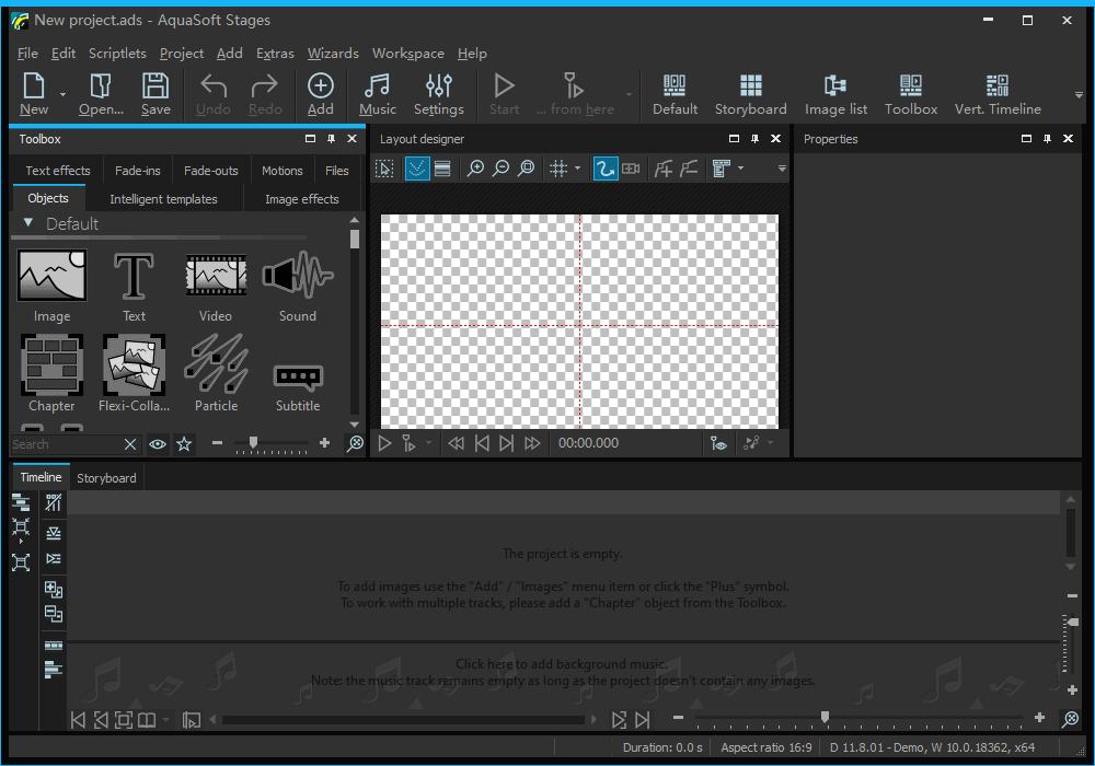 AquaSoft Stages下载,视频制作,媒体制作