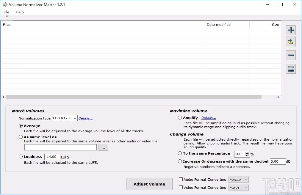 Volume Normalizer Master下载,视频/音频文件音量调整工具