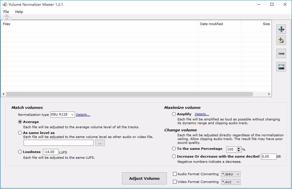 Volume Normalizer Master下载,视频/音频文件音量调整工具