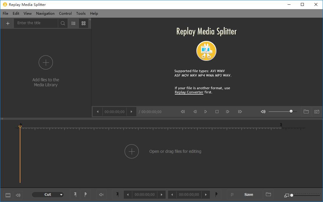 Replay Media Splitter下载,视频剪切,音频剪切,视频处理