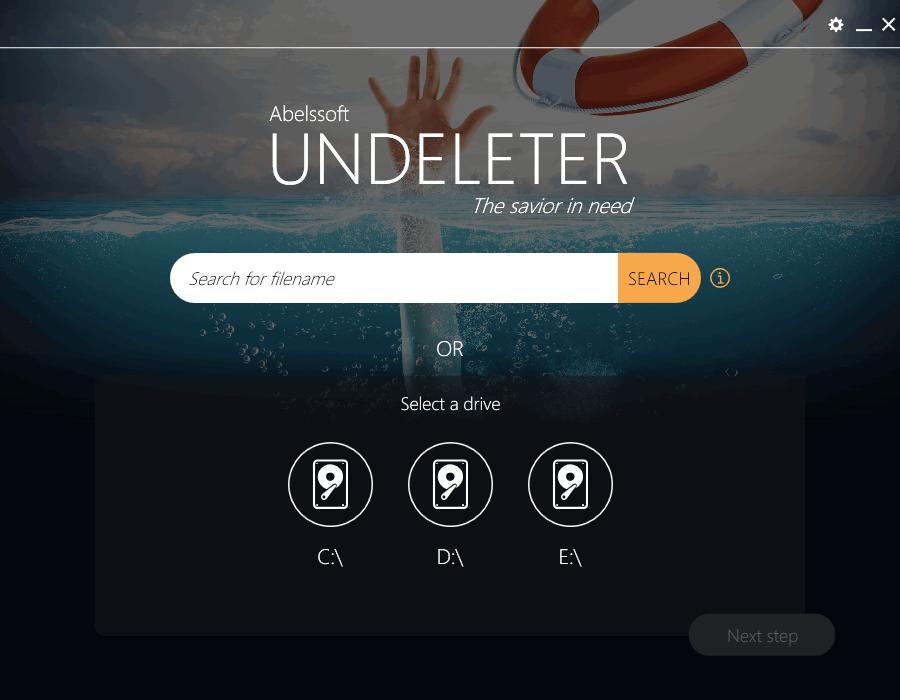Abelssoft Undeleter下载,数据恢复,图片恢复