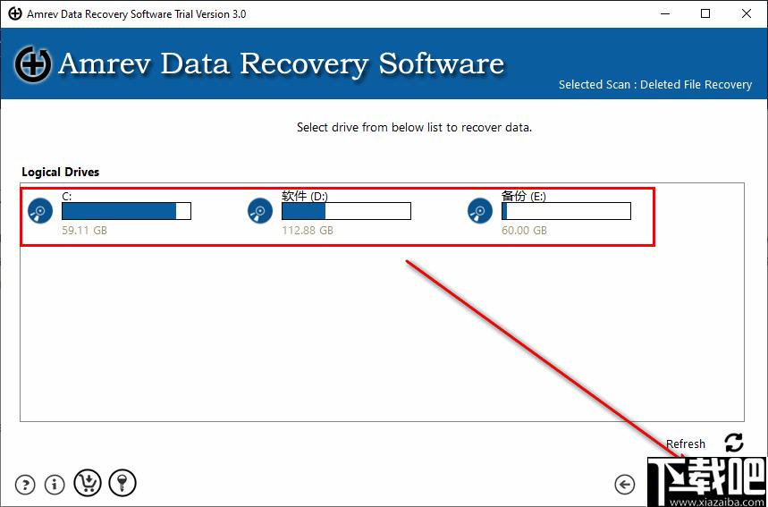 Amrev Data Recovery下载,数据恢复,恢复软件