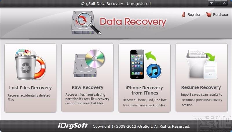 iOrgSoft Data Recovery下载,数据恢复软件,数据恢复