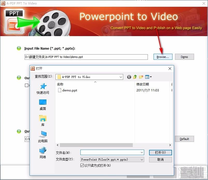A-PDF PPT To Video下载,PPT转视频转换器,PPT转视频