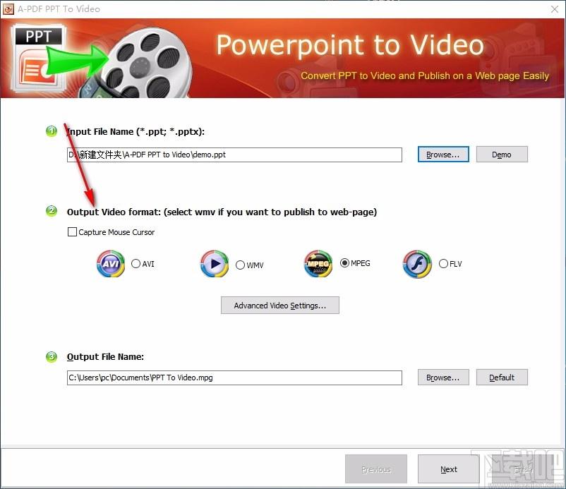 A-PDF PPT To Video下载,PPT转视频转换器,PPT转视频