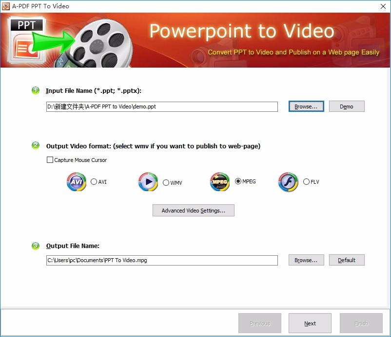 A-PDF PPT To Video下载,PPT转视频转换器,PPT转视频
