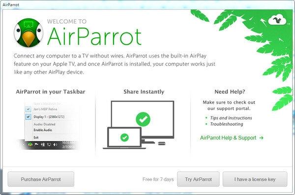 AirParrot,投屏.